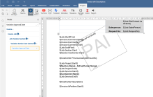 A screenshot of a job card image on a Form Builder form.