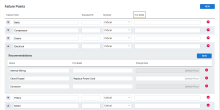 A screenshot of a automatic quote triggers.
