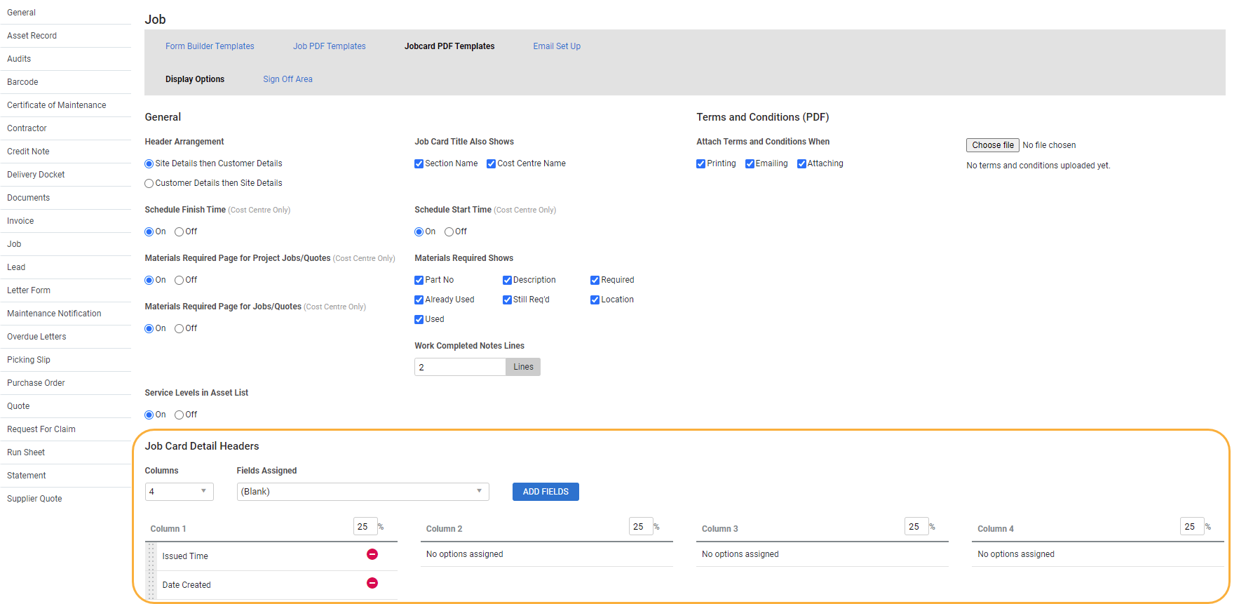 How to Set Up Job Card Forms | Simpro