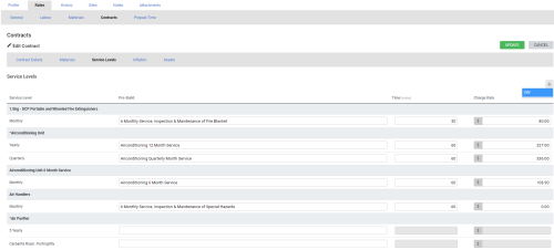A screenshot of the Export Customers page.