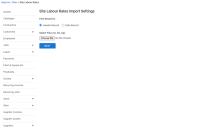 A screenshot of the Banner Alerts tab in a customer.